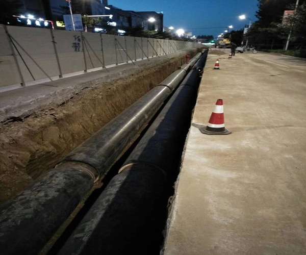 河南長興集團市區集中供暖一次網工程